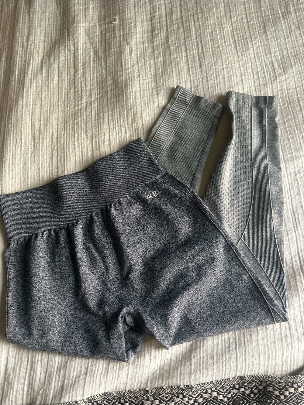 AYBL Heather Gray High-Waist Leggings